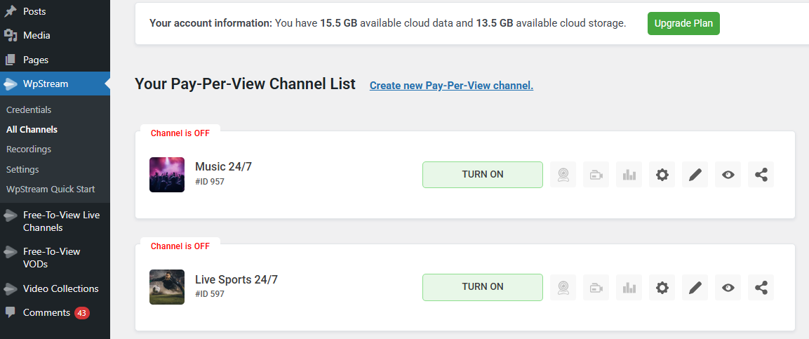 How to create a Subscription Live Stream – WpStream Documentation